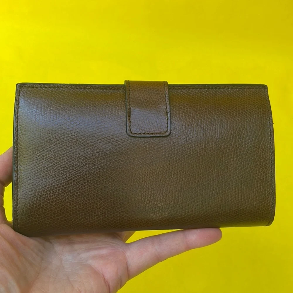 Vintage 60’s brown Fendi lizard skin wallet